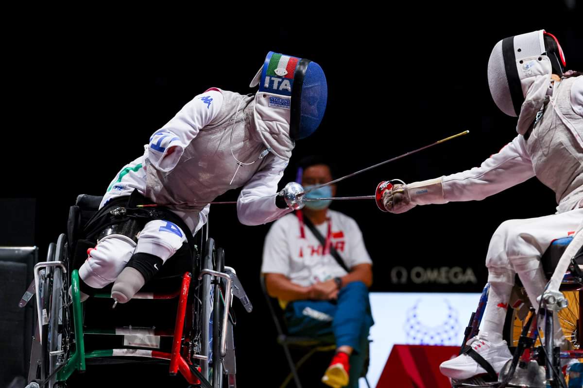 Bebe Vio makes history with second Paralympic gold medal in wheelchair fencing